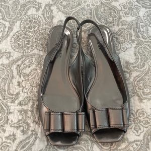 Anne Klein sling back like new size 9.5